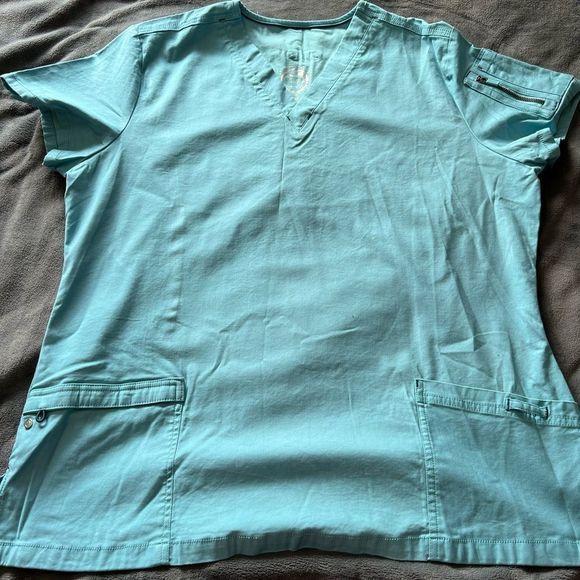 Health Pro Scrub Top - Picture 3 of 5